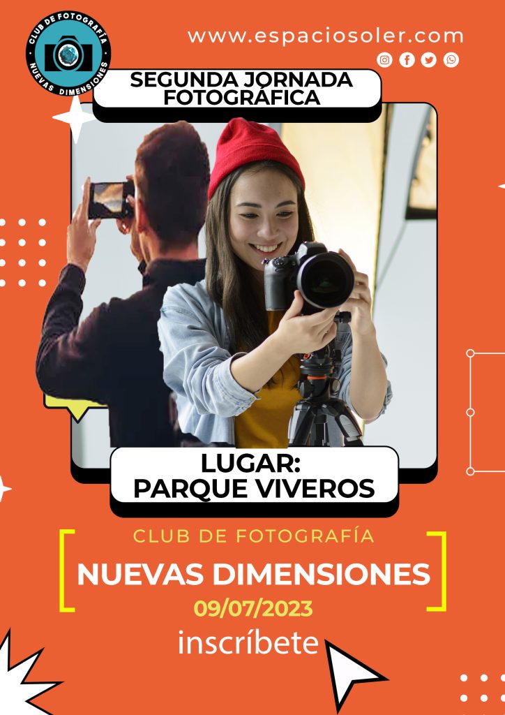 NUEVA SALIDA DEL CLUB DE FOTOGRAFÍA NUEVAS DIMENSIONES.
