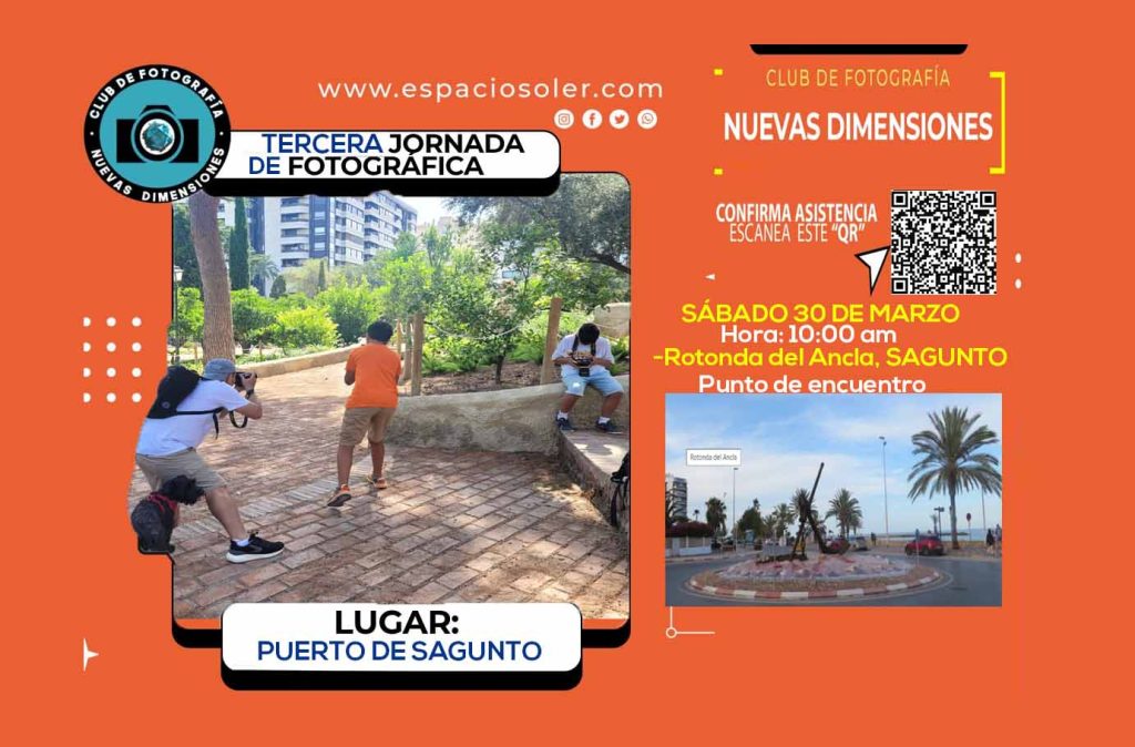 Próxima Salida del Club de Fotografía Nuevas Dimensiones