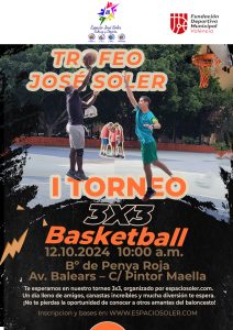 «I TORNEO DE BASKETBALL 3X3 JOSÉ SOLER» LLEGA A PENYA-ROJA