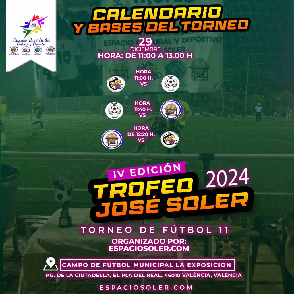 Triangular de Fútbol “trofeo José Soler”: Una cita ineludible para los amantes del deporte rey.