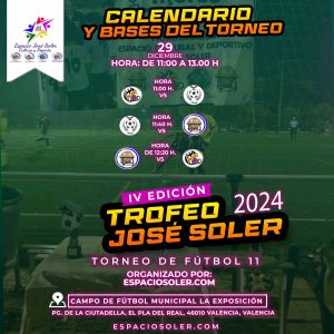 Triangular de Fútbol “trofeo José Soler”: Una cita ineludible para los amantes del deporte rey.